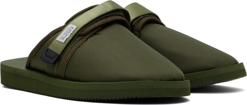 Suicoke Khaki ZAVO-Cab Slippers - Picture 2