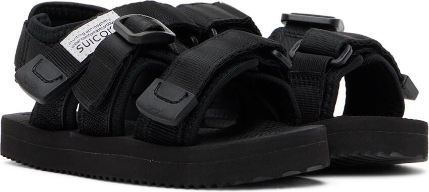 Suicoke Kids Black Kisee Sandals - Picture 3