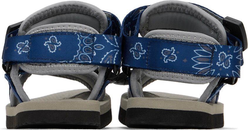 Suicoke Kids Gray & Navy DEPA-2 Sandals - Picture 2
