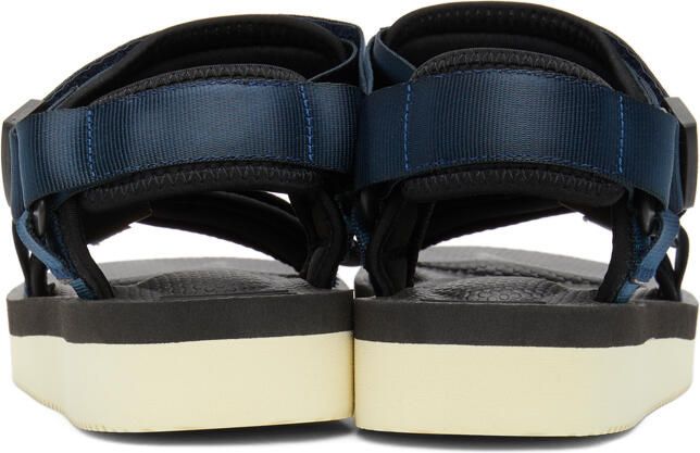 Suicoke Navy & Black DEPA-V2 Sandals - Picture 3
