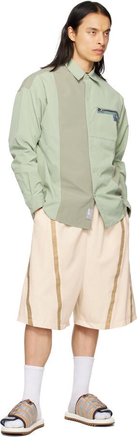 Suicoke Navy & White OG-195-2ab Sandals - Picture 5