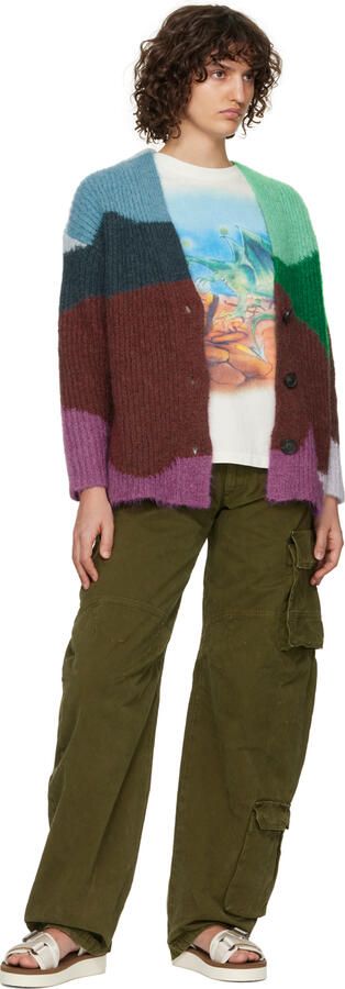 Suicoke Off-White & Brown KISEE-PO Sandals - Picture 4