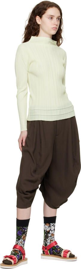 Suicoke Red & Off-White CEL-V Sandals - Picture 4