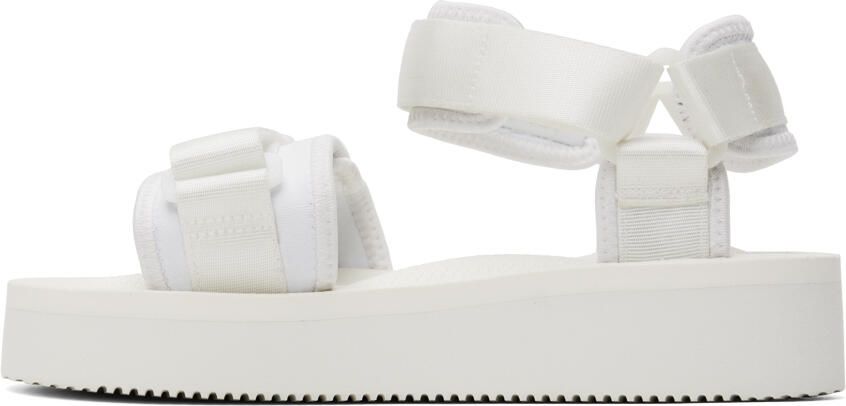 Suicoke White CEL-PO Sandals - Picture 3