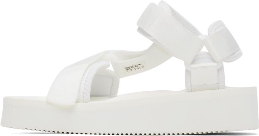 Suicoke White DEPA-2PO Sandals - Picture 3