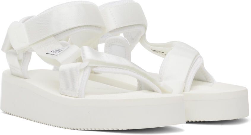 Suicoke White DEPA-2PO Sandals - Picture 2