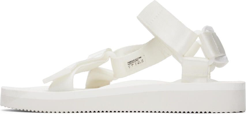 Suicoke White DEPA-Cab Sandals - Picture 3