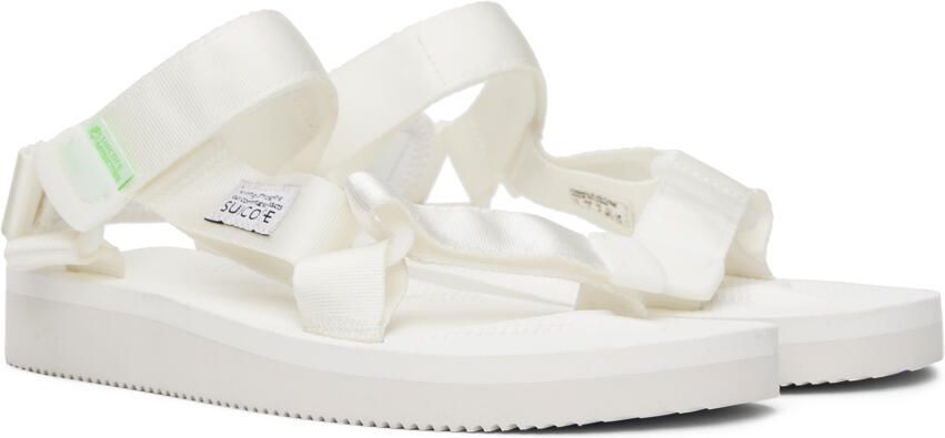 Suicoke White DEPA-Cab Sandals - Picture 2