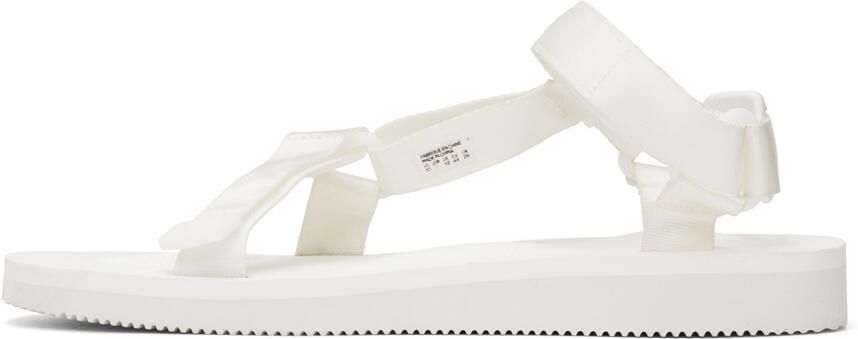 Suicoke White DEPA-Cab Sandals - Picture 3