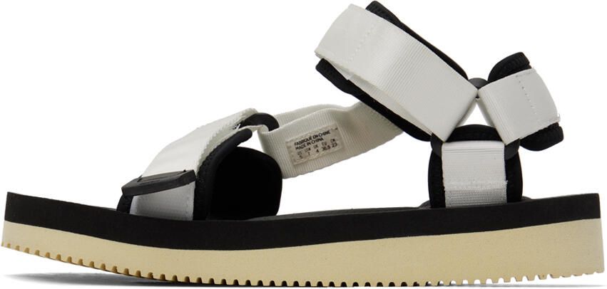 Suicoke White DEPA-V2 Sandals - Picture 3