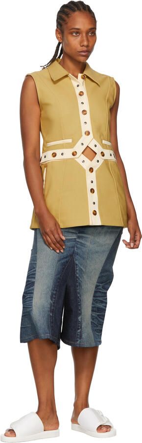 Suicoke White KAW-CAB Sandals - Picture 4