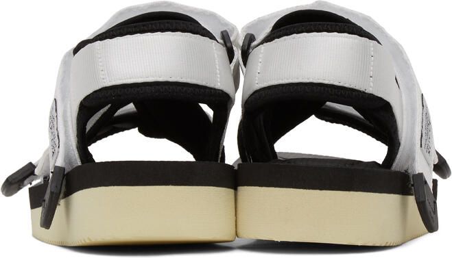 Suicoke White KISEE-V Sandals - Picture 4