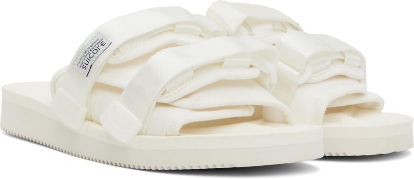 Suicoke White MOTO-Cab Sandals - Picture 3