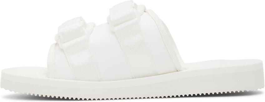 Suicoke White MOTO-CAB Sandals - Picture 2