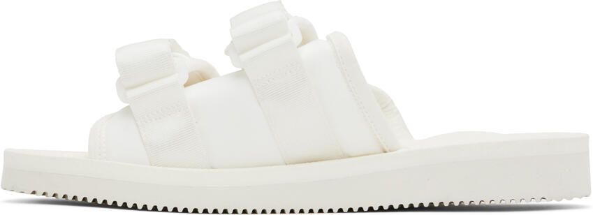 Suicoke White MOTO-Cab Sandals - Picture 3