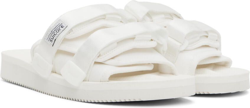 Suicoke White MOTO-Cab Sandals - Picture 2