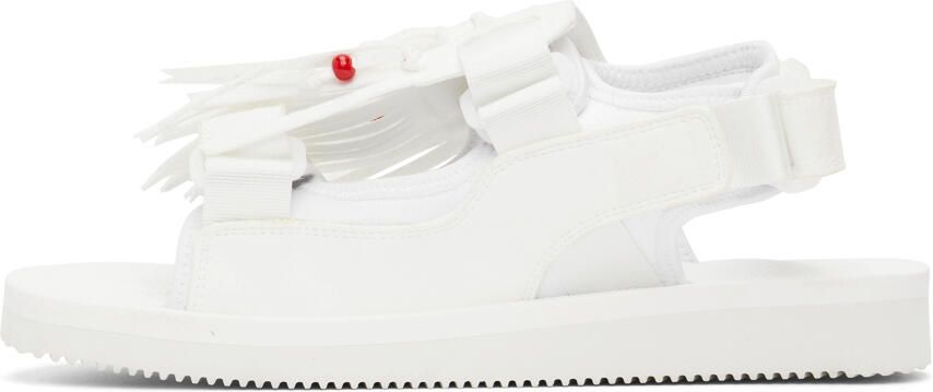 Suicoke White WAS-4ab Sandals - Picture 3