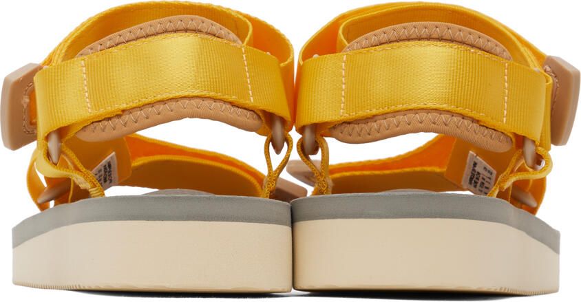 Suicoke Yellow & Beige DEPA-Cab Sandals - Picture 2