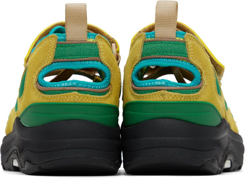 Suicoke Yellow & Green AKK-ab Sneakers