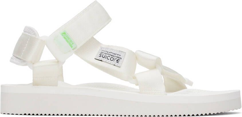 Suicoke White DEPA-Cab Sandals - Picture 5