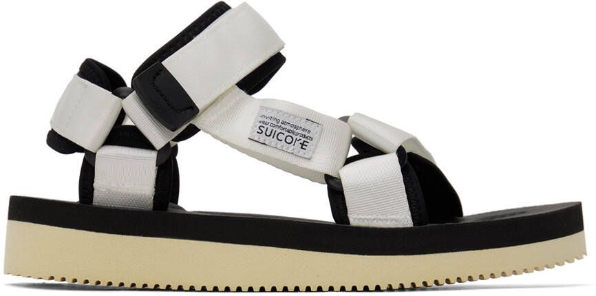 Suicoke White DEPA-V2 Sandals - Picture 4