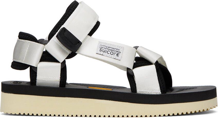 Suicoke White DEPA-V2 Sandals - Picture 4