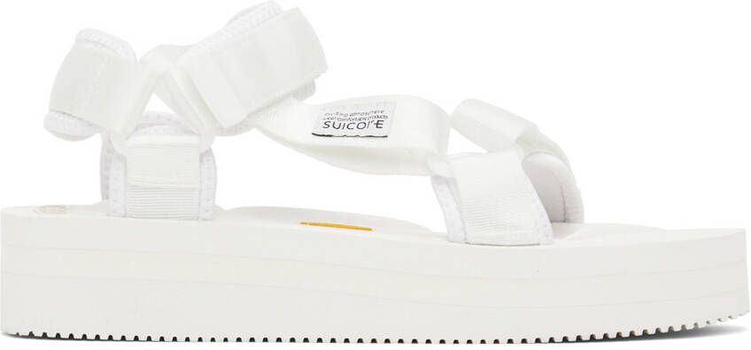 Suicoke White DEPA-V2PO Sandals