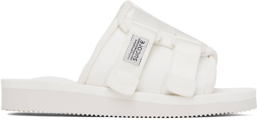 Suicoke White KAW-Cab Sandals - Picture 6