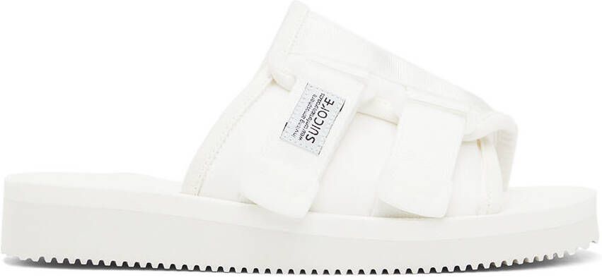 Suicoke White KAW-CAB Sandals - Picture 5