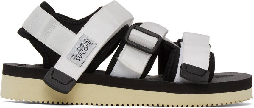 Suicoke White KISEE-V Sandals - Picture 5