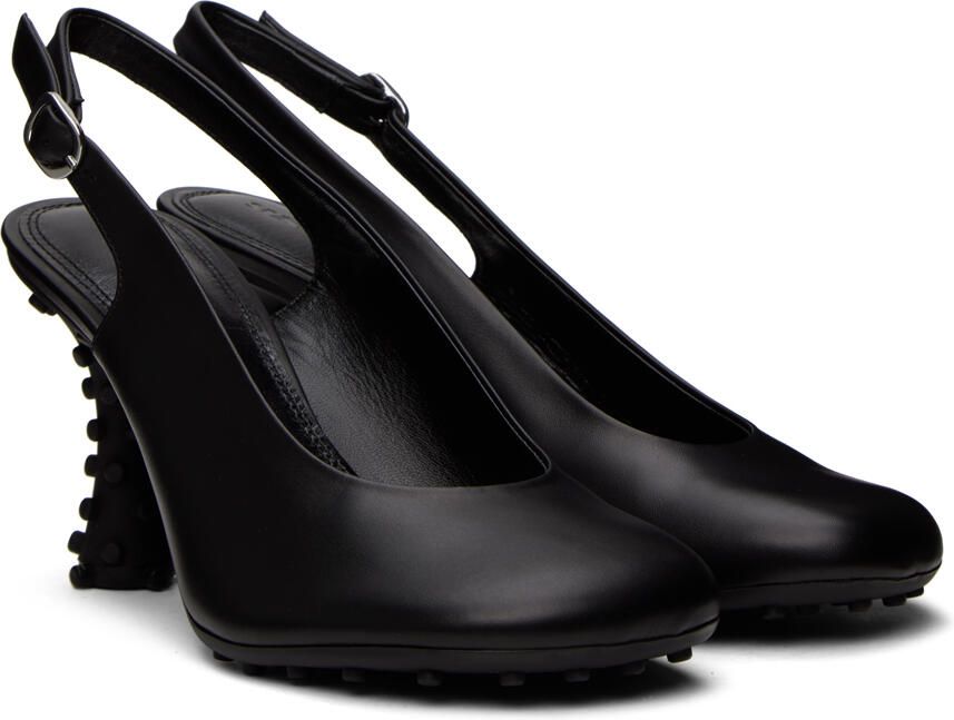 SUNNEI Black 1000CHIODI Heels - Picture 2