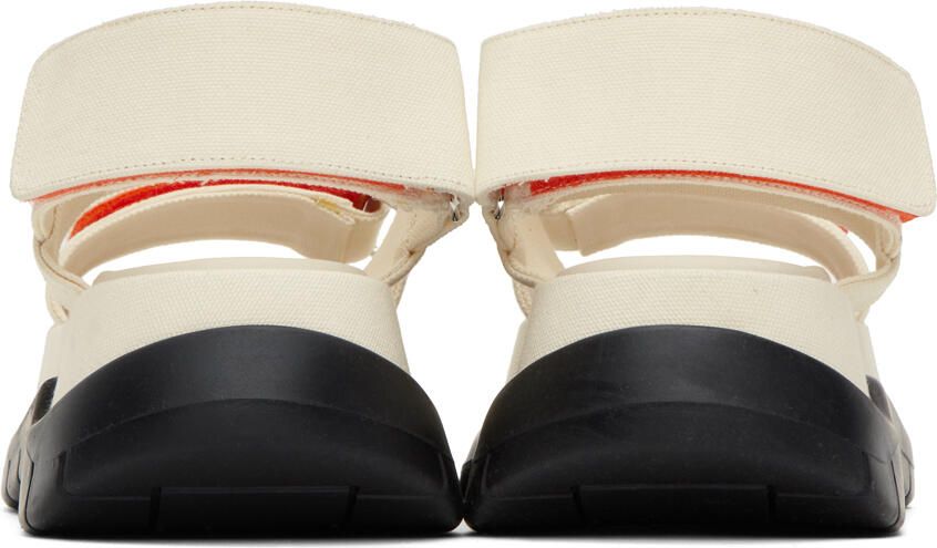SUNNEI SSENSE Exclusive White Platform Sandals
