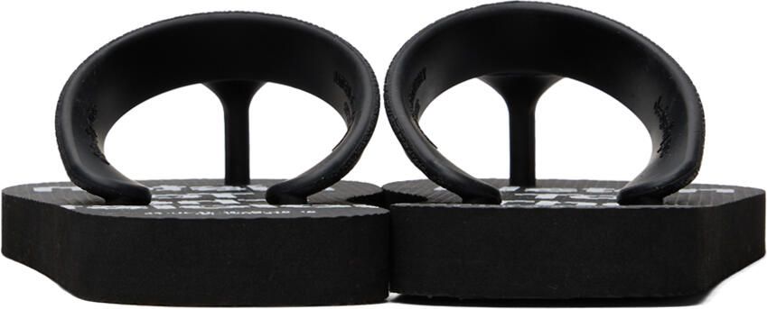 TAKAHIROMIYASHITA TheSoloist. Black gurus Japan Edition Flip Flops