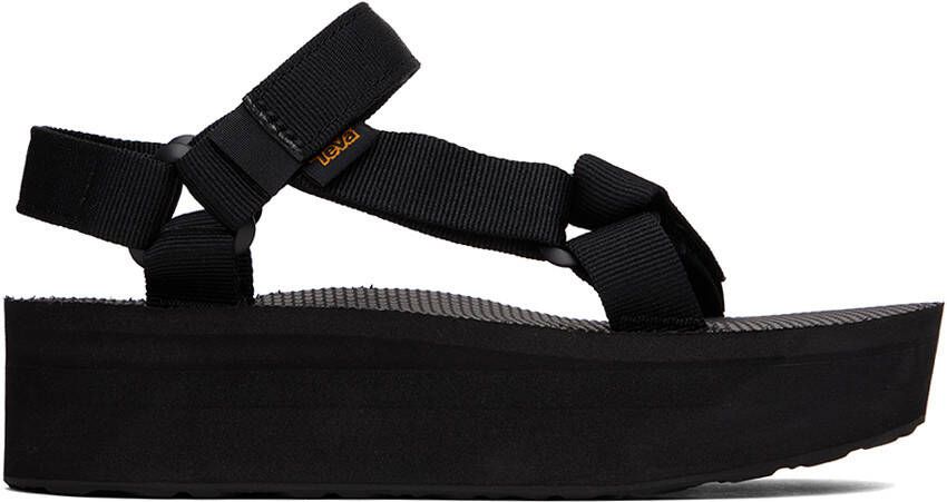 Teva Black Flatform Universal Sandals - Picture 3