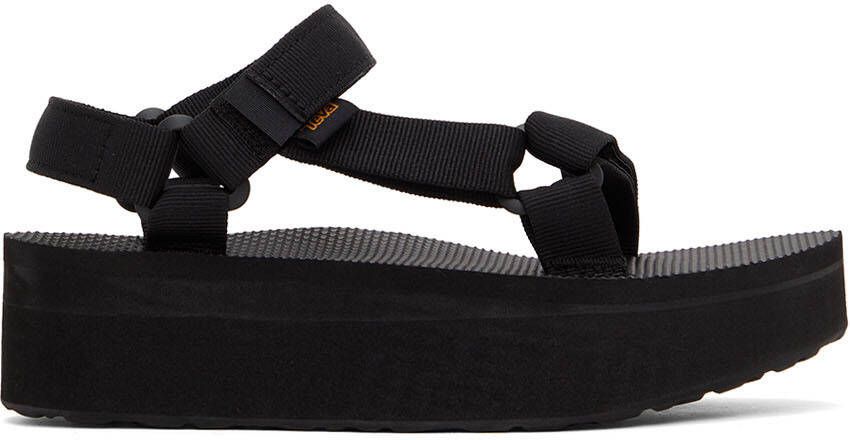 Teva Black Flatform Universal Sandals - Picture 6