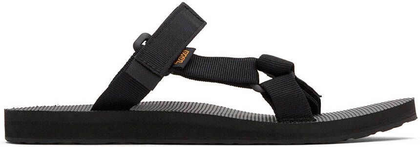 Teva Black Universal Slide Sandals - Picture 6