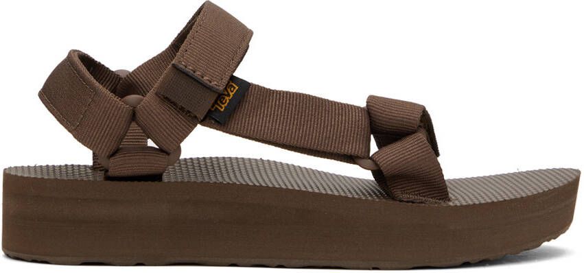 Teva Brown Midform Universal Sandals - Picture 5
