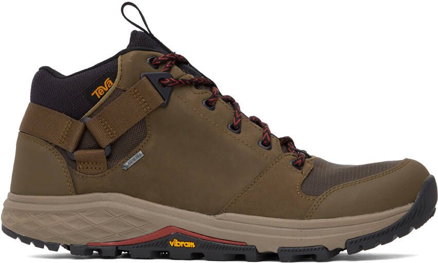 Teva Khaki Grandview GTX Lace-Up Boots - Picture 5