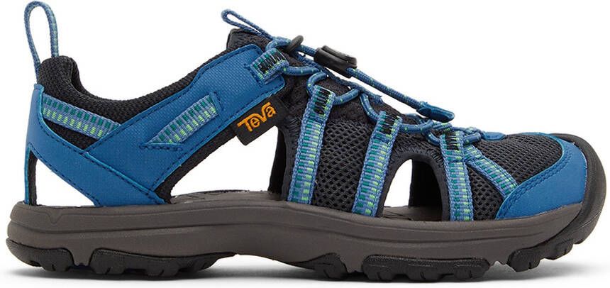 Teva Kids Black & Blue Manatee Sandals - Picture 5