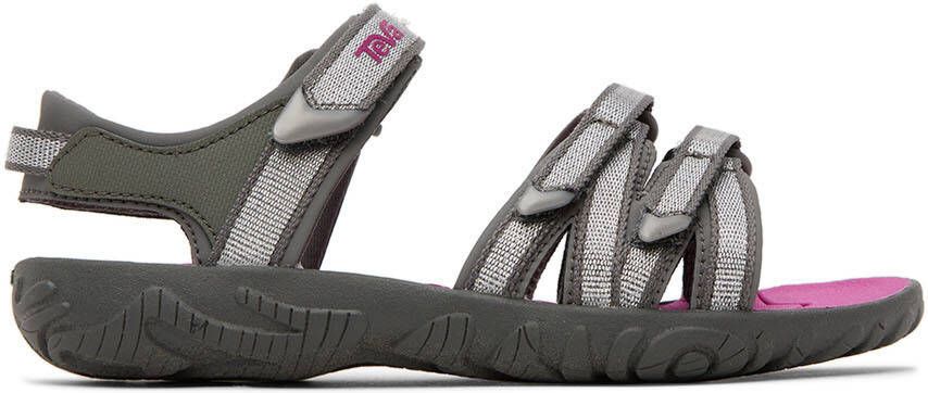 Teva Kids Gray Tirra Sandals - Picture 4