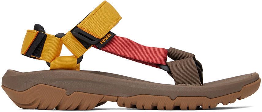 Teva Orange & Tan Hurricane XLT2 Sandals - Picture 5
