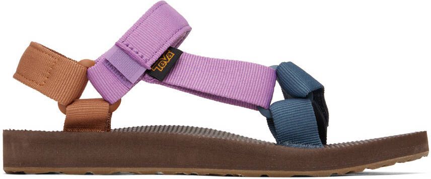 Teva Purple & Tan Original Universal Sandals - Picture 5