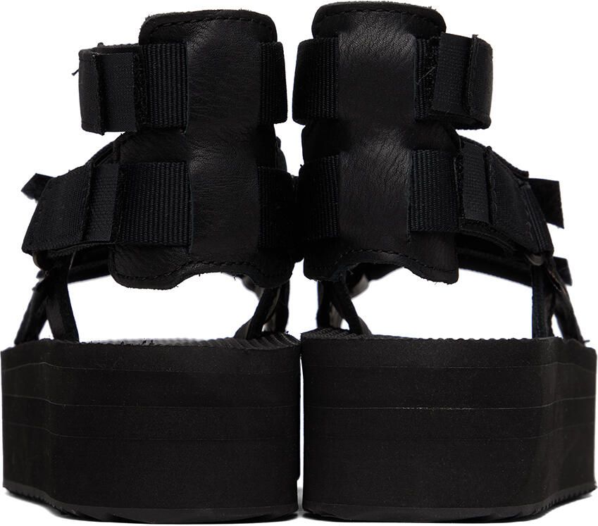 Teva Black Flatform Mevia Sandals