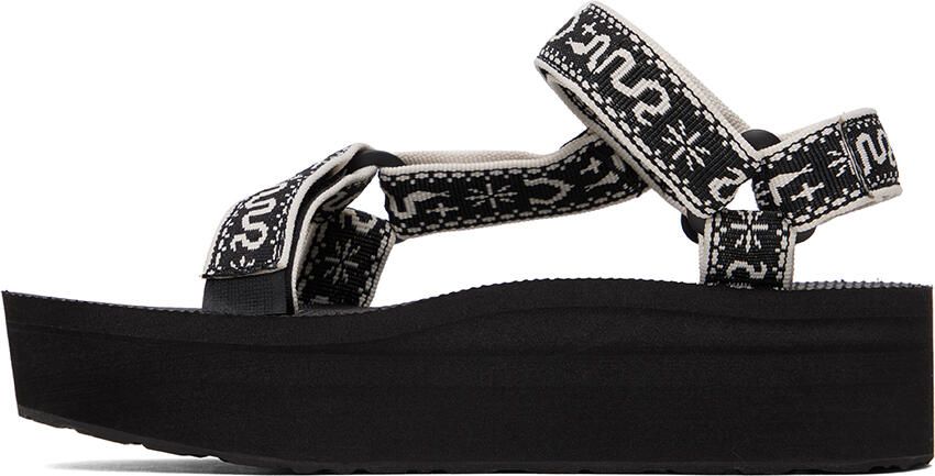 Teva Black Flatform Universal Sandals - Picture 3