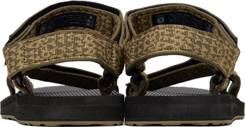 Teva Green & Brown Original Universal Sandals