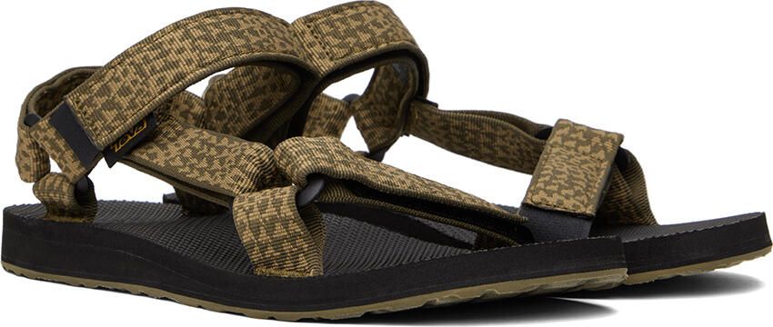 Teva Green & Brown Original Universal Sandals - Picture 2