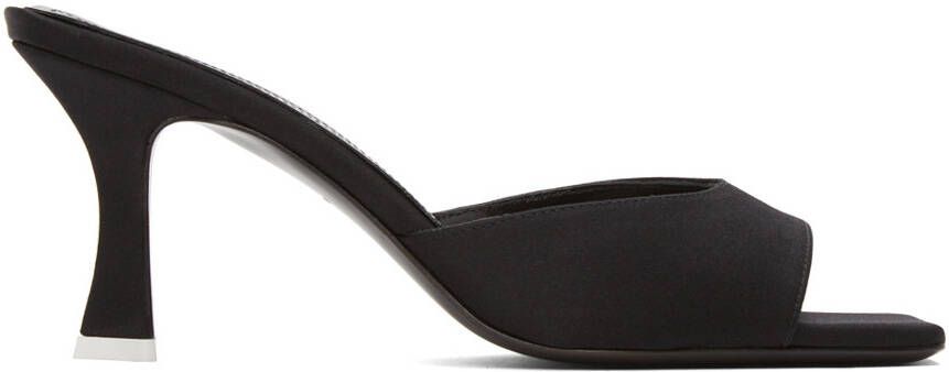 The Attico Black Anais Mules - Picture 5
