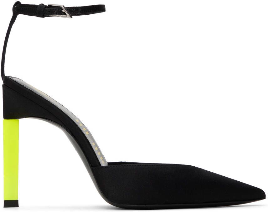 The Attico Black Perine Slingback Heels - Picture 5