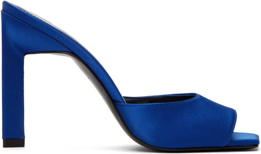 The Attico Blue Kaia Heeled Sandals