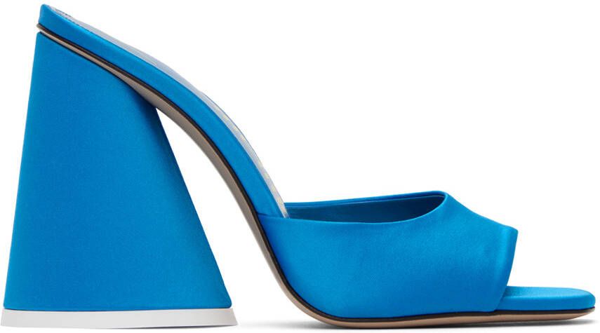 The Attico Blue Luz Mules - Picture 5